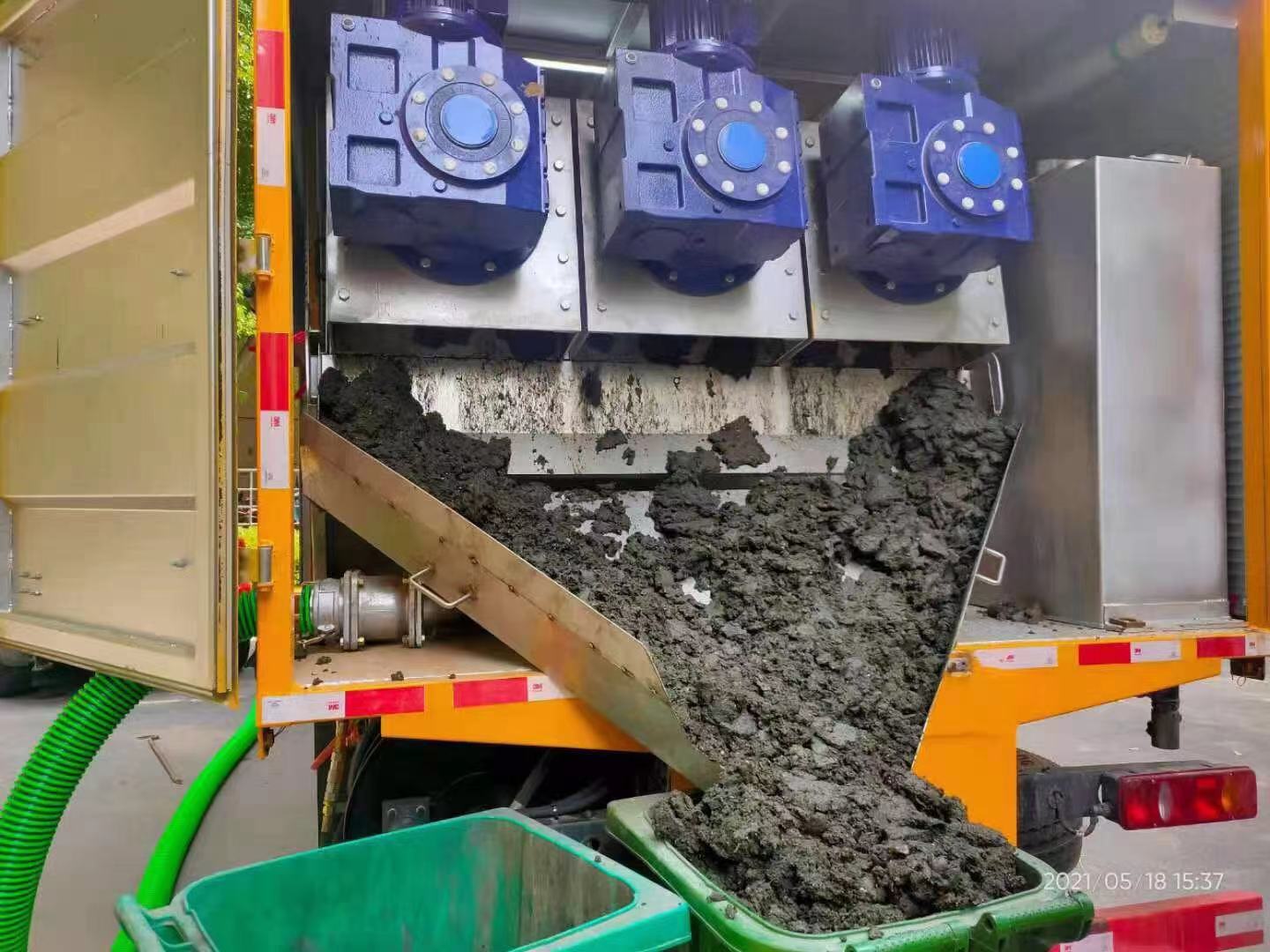 辽宁化粪池清掏城市维护站-泥浆净化干湿分离处理